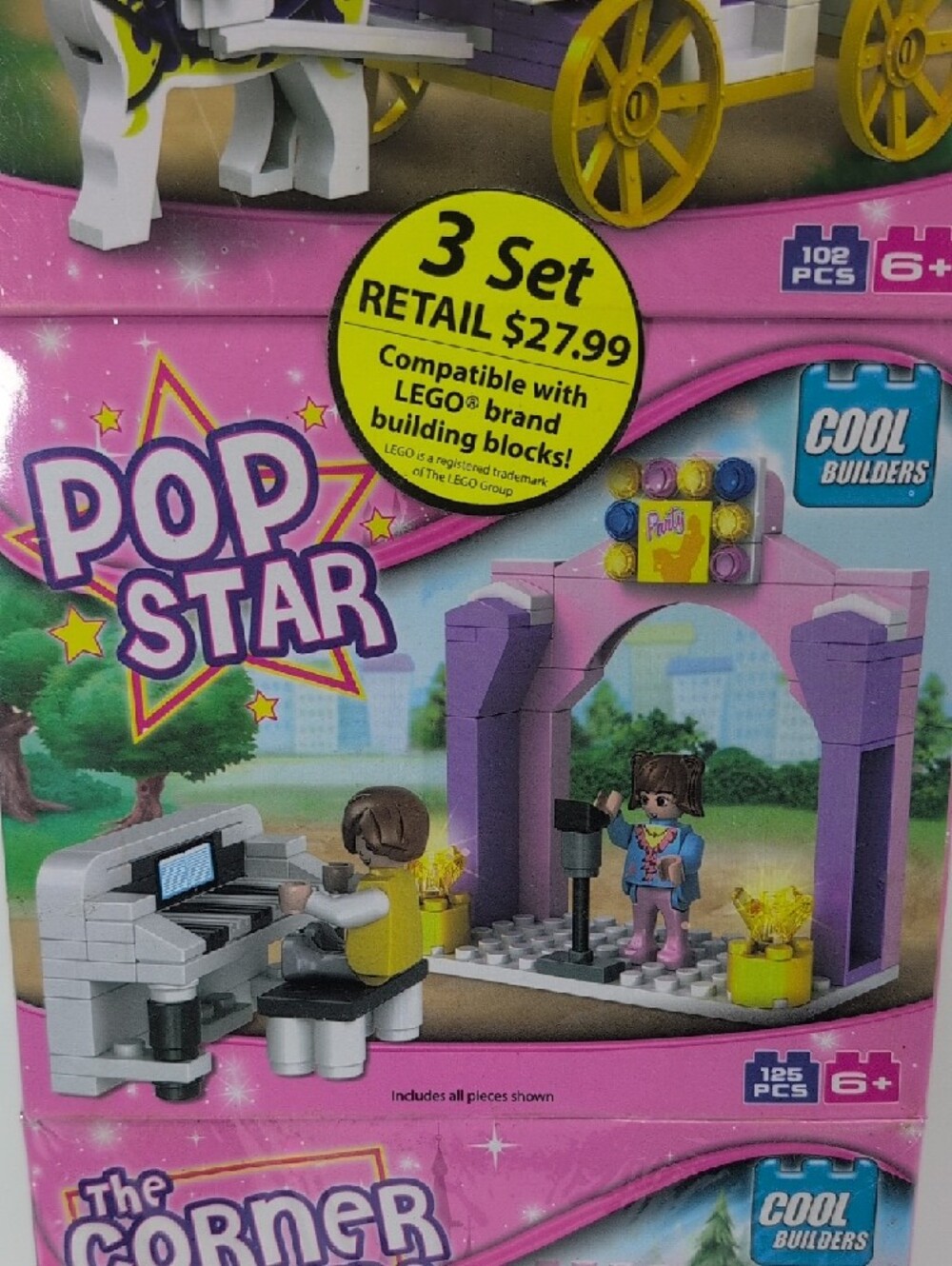 Royal Carriage Playset Trio Building Blocks New - Picture 8 of 10